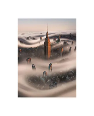 Bruce Gett Empire Fog Canvas Art - 27" x 33.5"