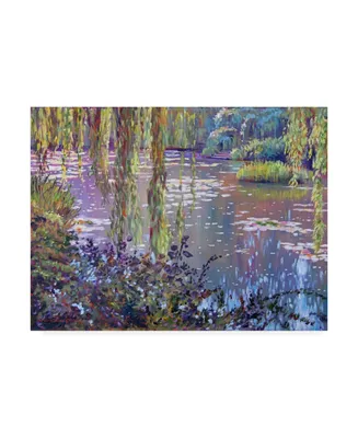 David Lloyd Glover Water Lily Pond Giverny Canvas Art