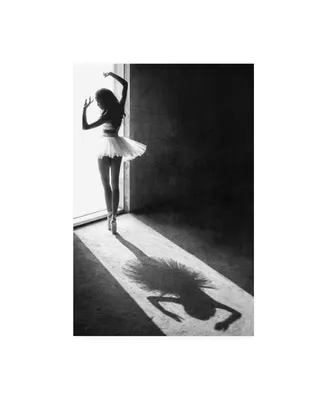 Sebastian Kisworo Shadow Dance Ballerina Canvas Art
