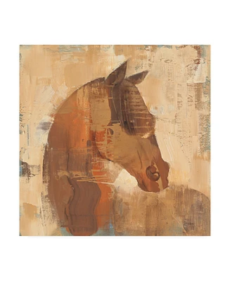 Albena Hristova Spirit Horse Beige Canvas Art