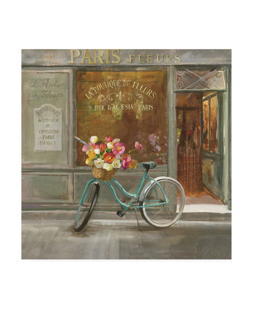 Danhui Nai French Flower Shop V2 Canvas Art