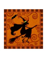 Viv Eisner Spooktacular Orange Iii Canvas Art - 15.5" x 21"