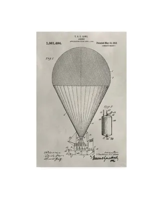 Alicia Ludwig Patent-Hot Air Balloon Canvas Art - 15.5" x 21"