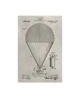 Alicia Ludwig Patent-Hot Air Balloon Canvas Art - 15.5" x 21"