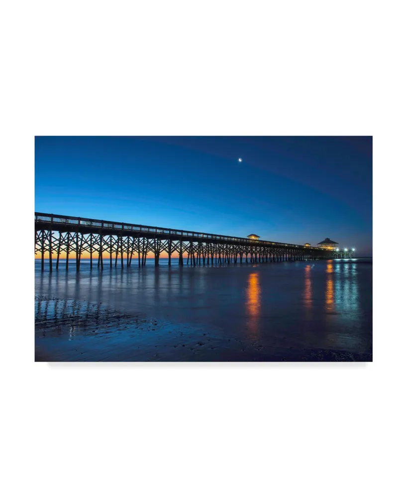 Danny Head Coastal Daybreak Canvas Art - 37" x 49"