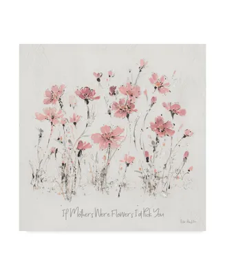 Lisa Audit Wildflowers Iii Pink Mothers Canvas Art