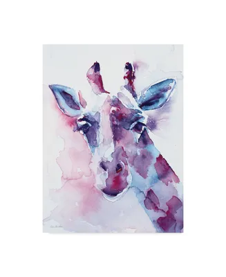 Aimee Del Valle Sweet Pea Giraffe Canvas Art