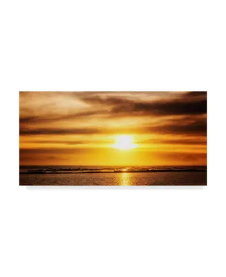 Pixie Pics Sunset Coastline Canvas Art