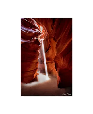 David Drost Sun Shining Through Canyon Vi Canvas Art - 20" x 25"
