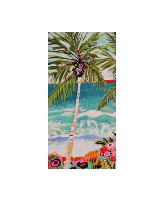 Karen Fields Palm Tree Wimsy I Canvas Art