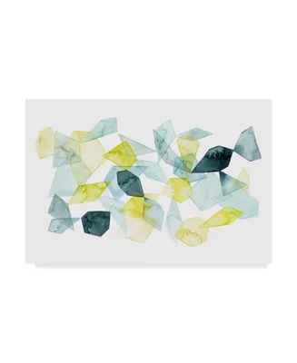 Grace Popp Sea Glass Abstract I Canvas Art