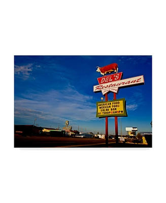 American School Route 66 Restaurant Canvas Art - 20" x 25"