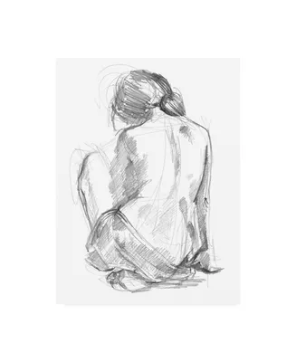 Jennifer Paxton Parker Sitting Pose I Canvas Art