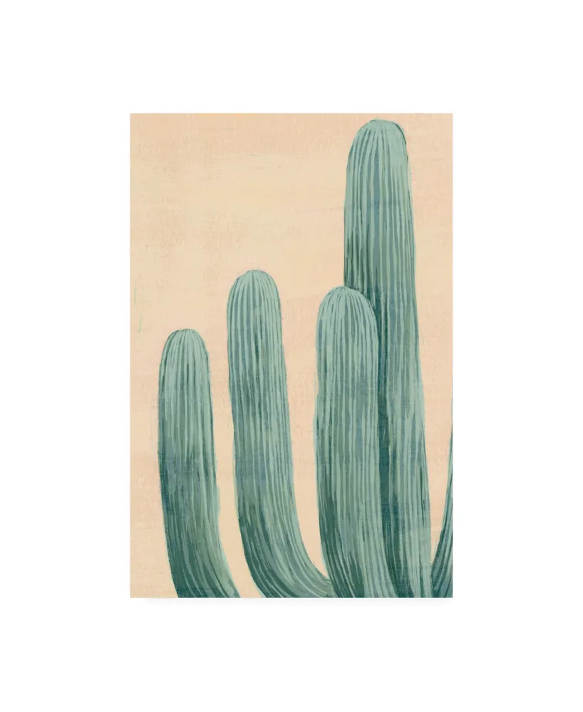 Grace Popp Dusty Cacti I Canvas Art