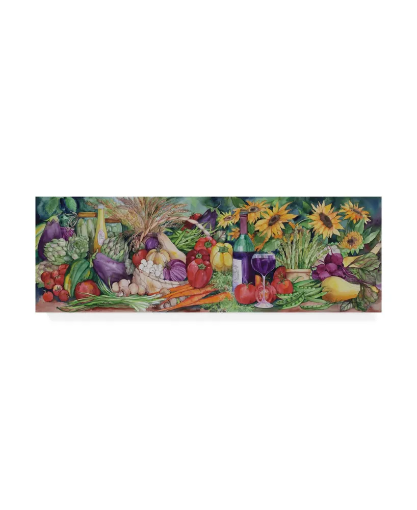 Kathleen Parr Mckenna Vegetable Medley Canvas Art