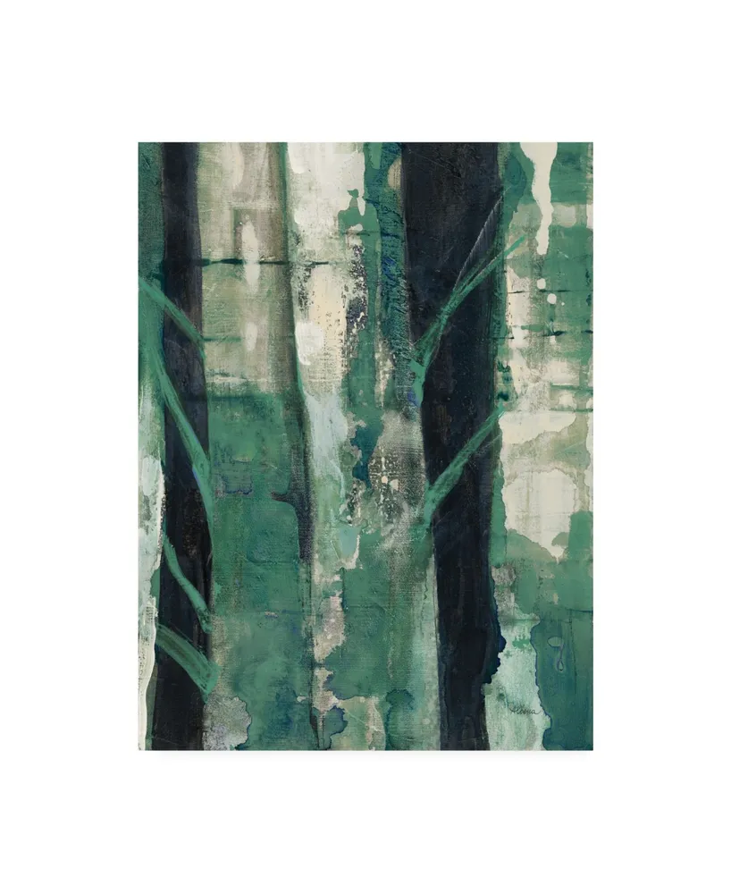 Albena Hristova Deep Woods Ii Emerald Crop Canvas Art