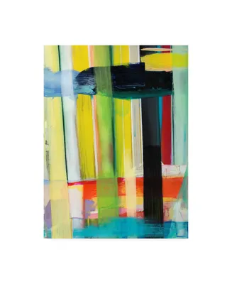 Jodi Fuchs Intersecting Colors I Canvas Art