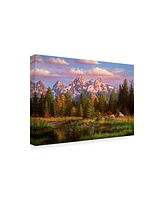 R W Hedge Harmonious Retreat Canvas Art - 27" x 33.5"