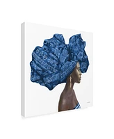 James Wiens Pure Style Ii Blue Canvas Art - 36.5" x 48"