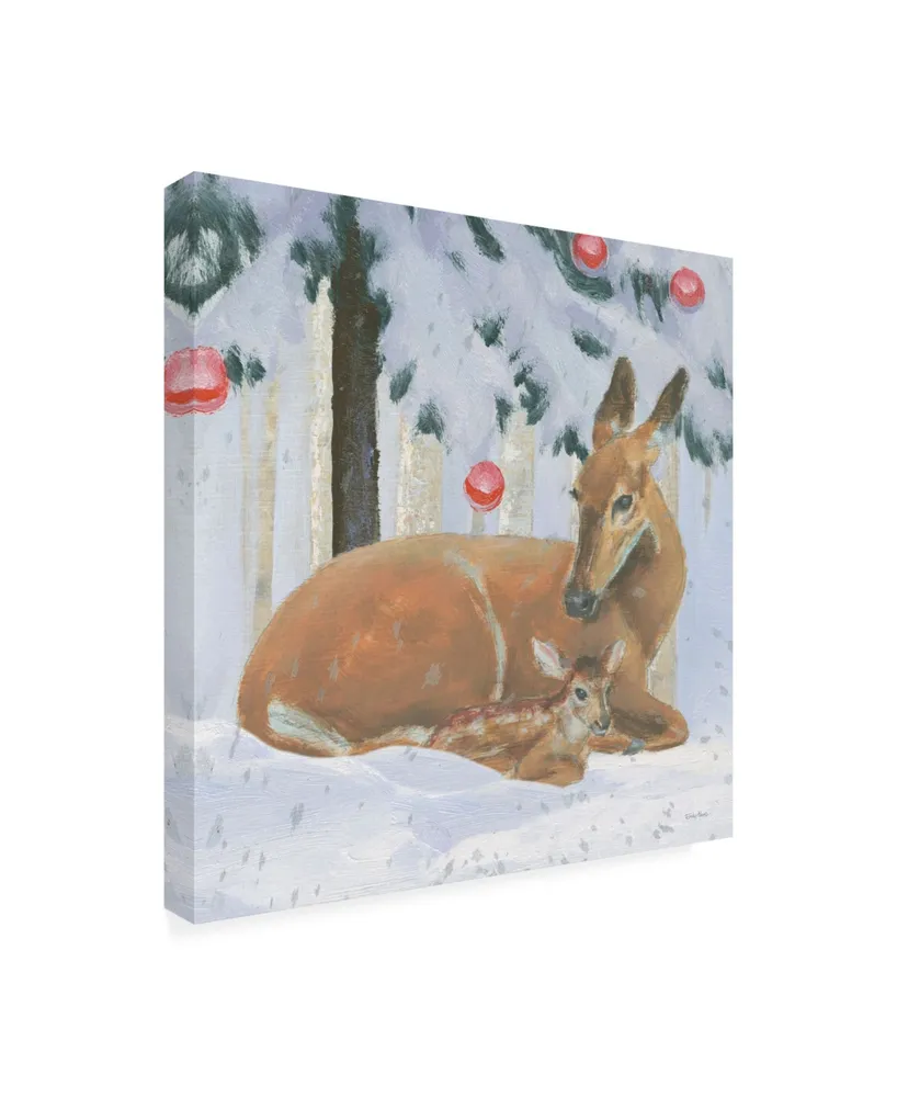 Emily Adams Christmas Critters Bright Viii Canvas Art - 36.5" x 48"