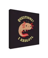 Michael Buxton Axolotl Questions Canvas Art