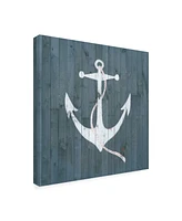 Grace Popp Nautical Plank Iv Canvas Art