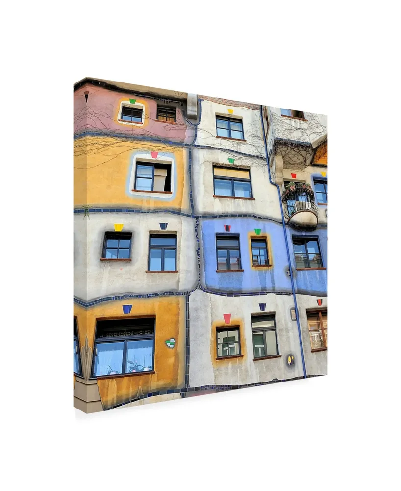 Yair Tzur Windows of Hundertwasser Canvas Art