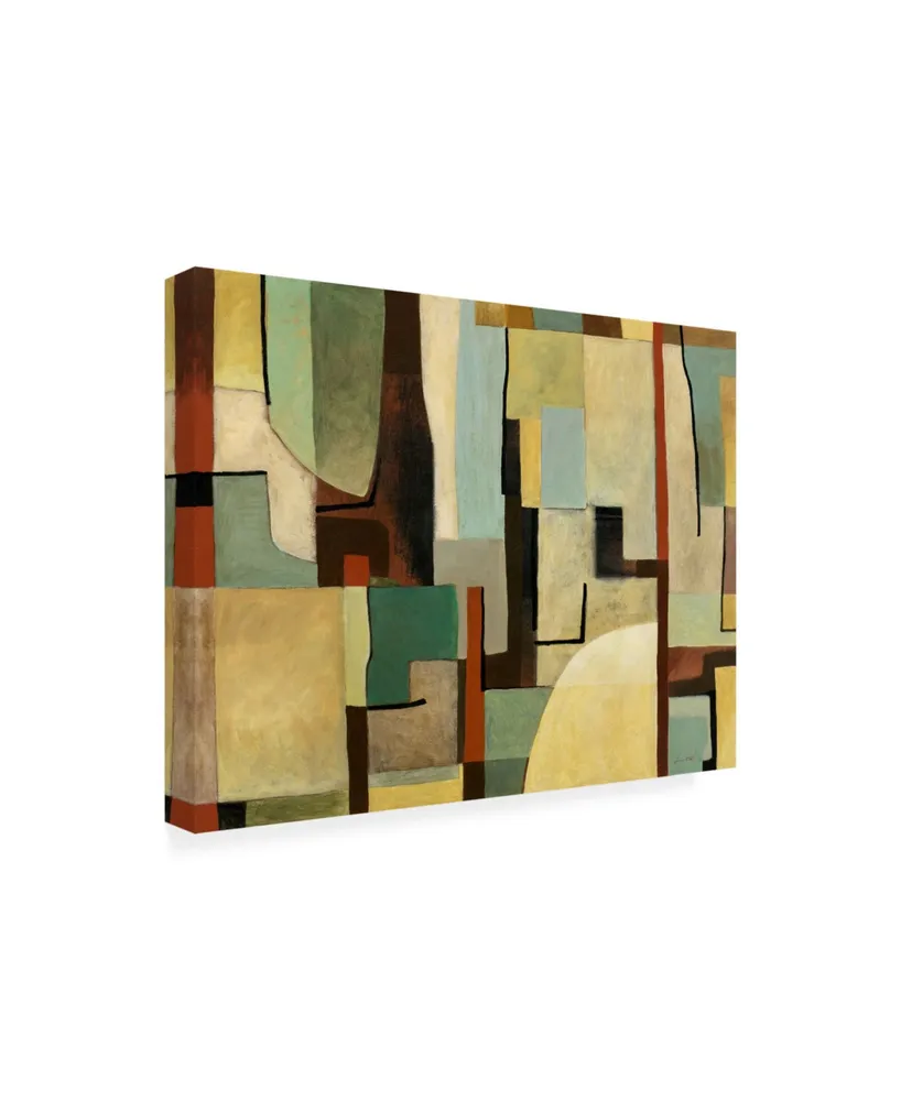 Pablo Esteban Abstract Shapes Canvas Art