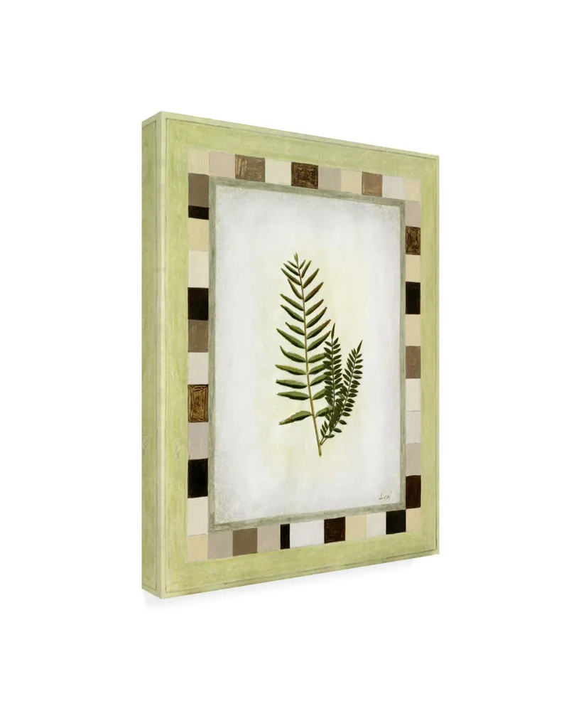 Pablo Esteban Fern Leaf Framed Canvas Art