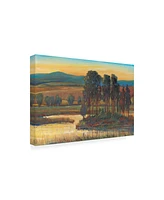 Tim Otoole Open Inlet Trees Ii Canvas Art - 27" x 33.5"