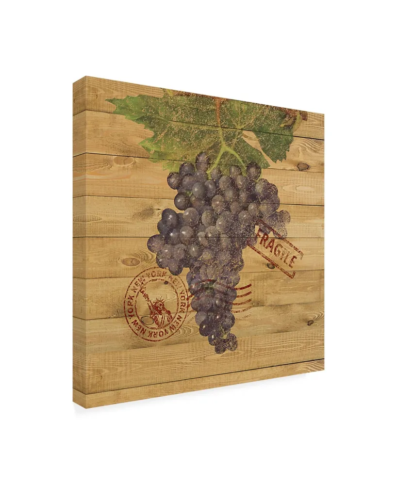 Nobleworks Inc. Grape Crate Iii Canvas Art