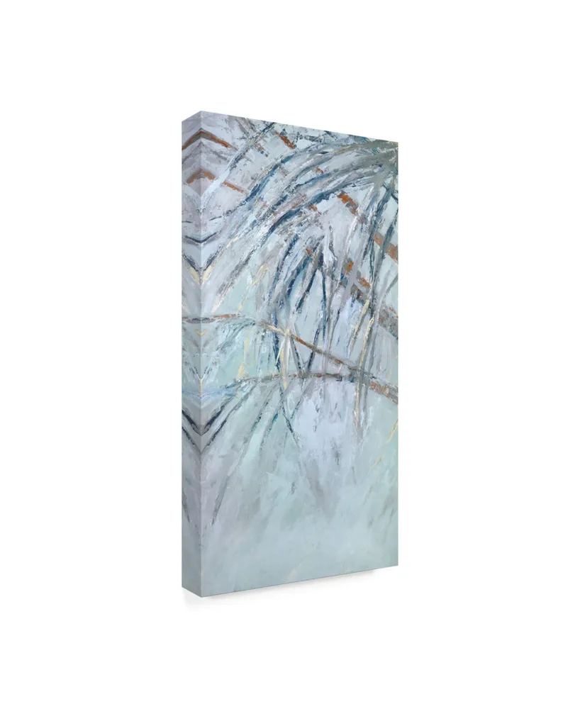 Suzanne Wilkins Grey Palms I Canvas Art