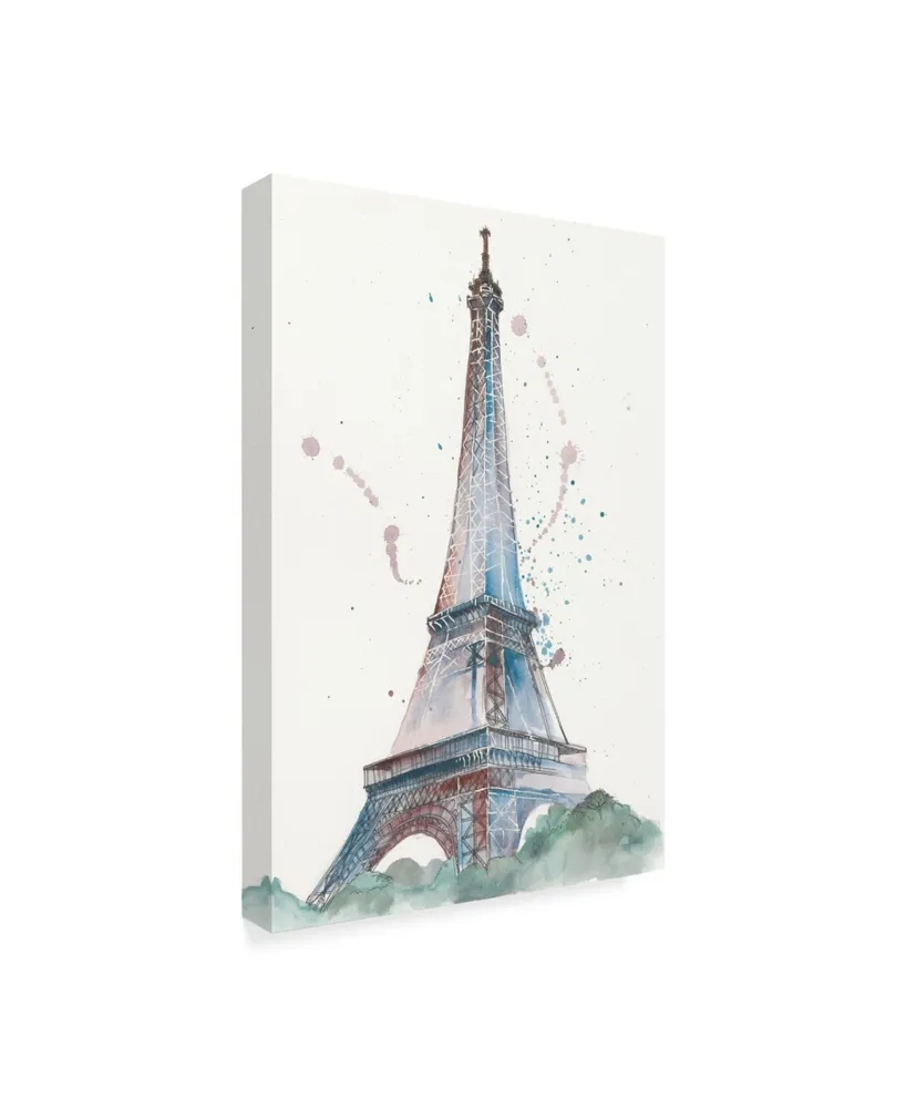 Melissa Wang View of Eiffel Iii Canvas Art - 15" x 20"