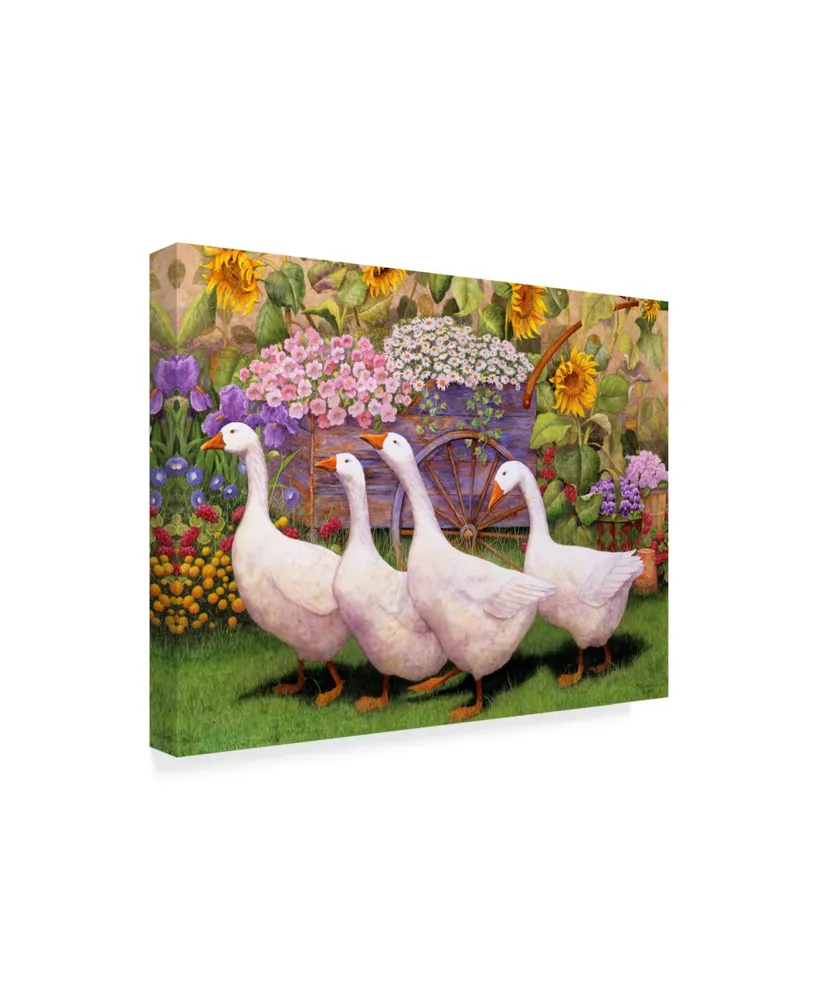 Marcia Matcham Garden March Iii Canvas Art