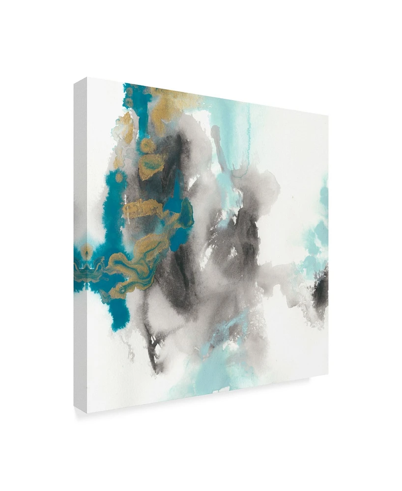 June Erica Vess Cerulean Mirage Ii Canvas Art - 20" x 25"