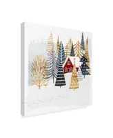 Victoria Borges Christmas Chalet I Canvas Art