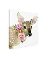 Grace Popp Deer Spring I Canvas Art - 27" x 33"