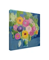 Farida Zaman Happy Bouquet Canvas Art - 15" x 20"