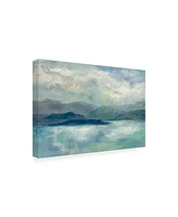 Silvia Vassileva Early Sunrise Abstract Canvas Art - 37" x 49"