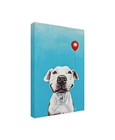 Victoria Coleman Party Dog V Canvas Art - 20" x 25"