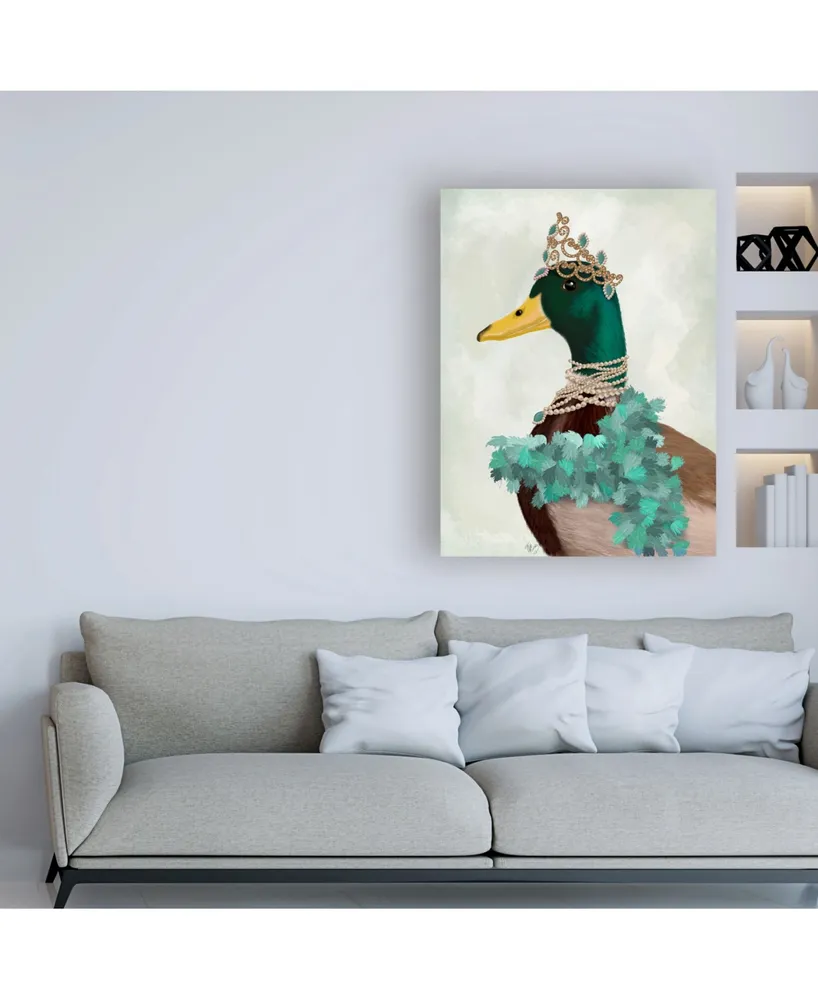 Fab Funky The Right Honorable Lady D Canvas Art