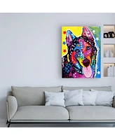 Dean Russo Husky 122209 Canvas Art - 19.5" x 26"