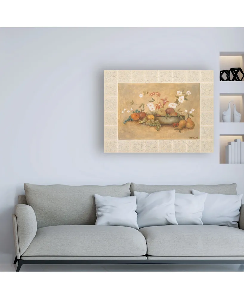 Debra Lake Fruit a Canvas Art - 15.5" x 21"