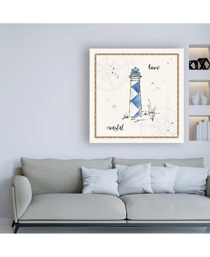 Anne Tavoletti Coastal Buoys Iv Coastal Canvas Art