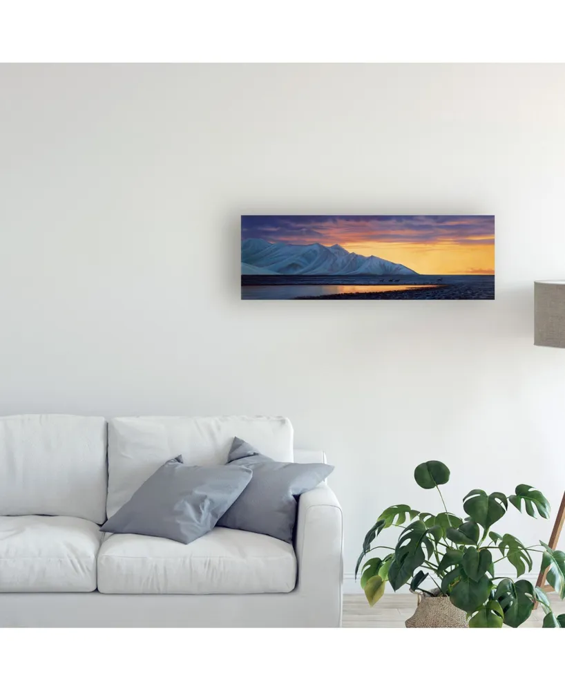 Michael Budden Antelope Overlook Canvas Art