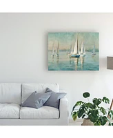 Danhui Nai Sailboats at Sunrise Canvas Art - 36.5" x 48"