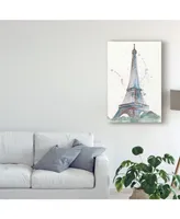 Melissa Wang View of Eiffel Iii Canvas Art - 15" x 20"