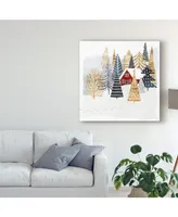 Victoria Borges Christmas Chalet I Canvas Art