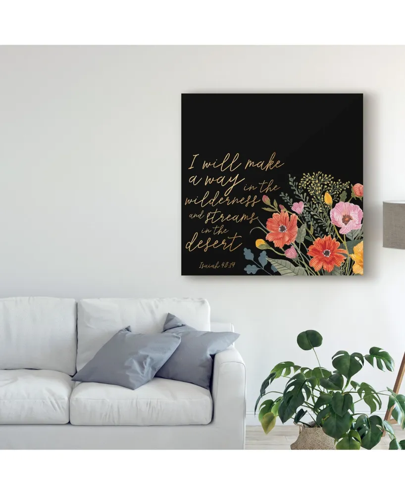 Studio W Floral Faith Iv Canvas Art
