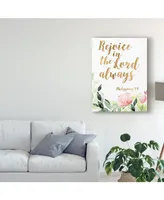 Studio W Grace Words Floral Ii Canvas Art